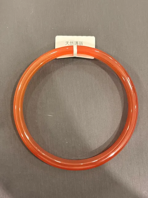 紅色瑪瑙・手鐲 AGA-B-0-00010