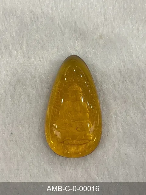 綠珀雕件 AMB-C-0-00016
