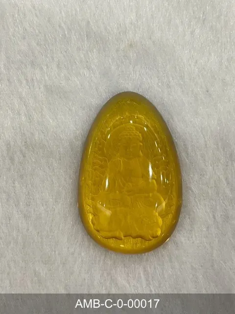 綠珀雕件 AMB-C-0-00017
