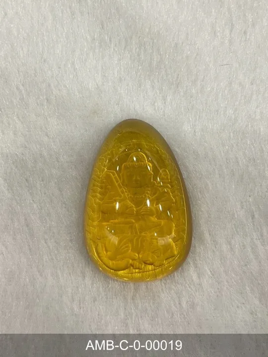 綠珀雕件 AMB-C-0-00019