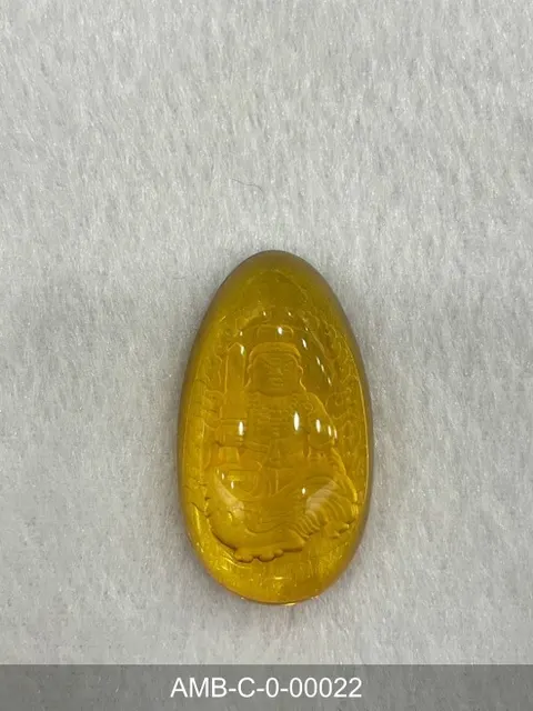 綠珀雕件 AMB-C-0-00022
