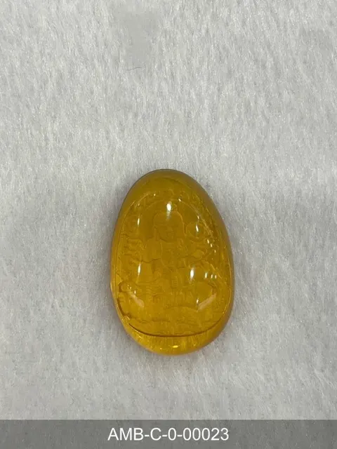 綠珀雕件 AMB-C-0-00023