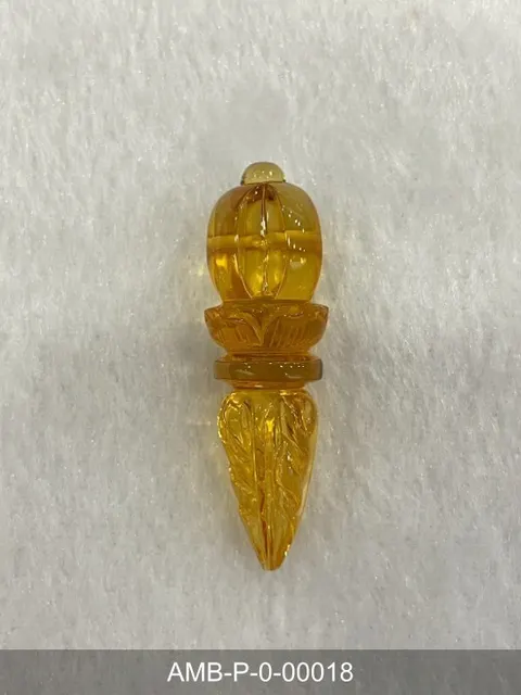 綠珀雕件 AMB-P-0-00018