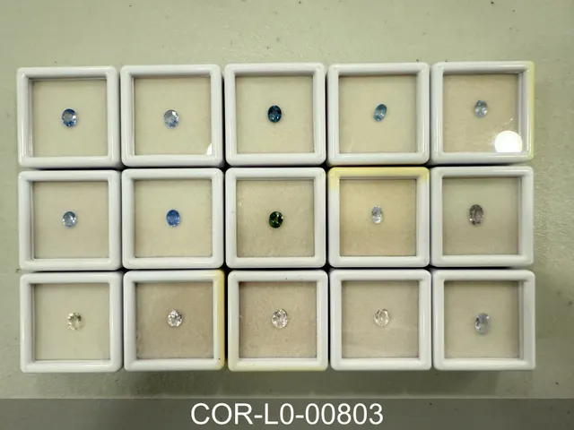黃藍雙色剛玉 COR-L0-00803