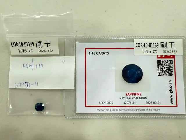 藍色調剛玉 COR-L0-01169
