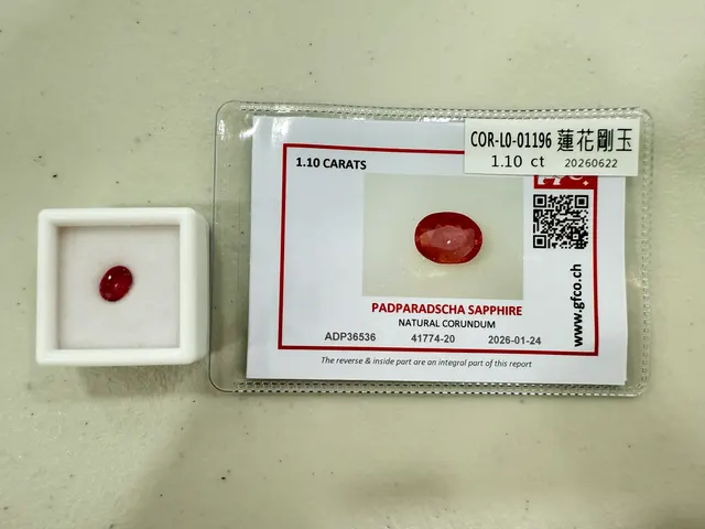 橘粉色調蓮花剛玉 COR-L0-01196