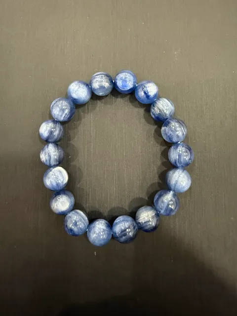 藍色藍晶石・手串珠 KYA-B-0-00002