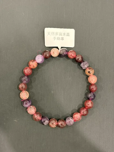 多種顏色多種水晶・手珠串 QCR-B-0-00038