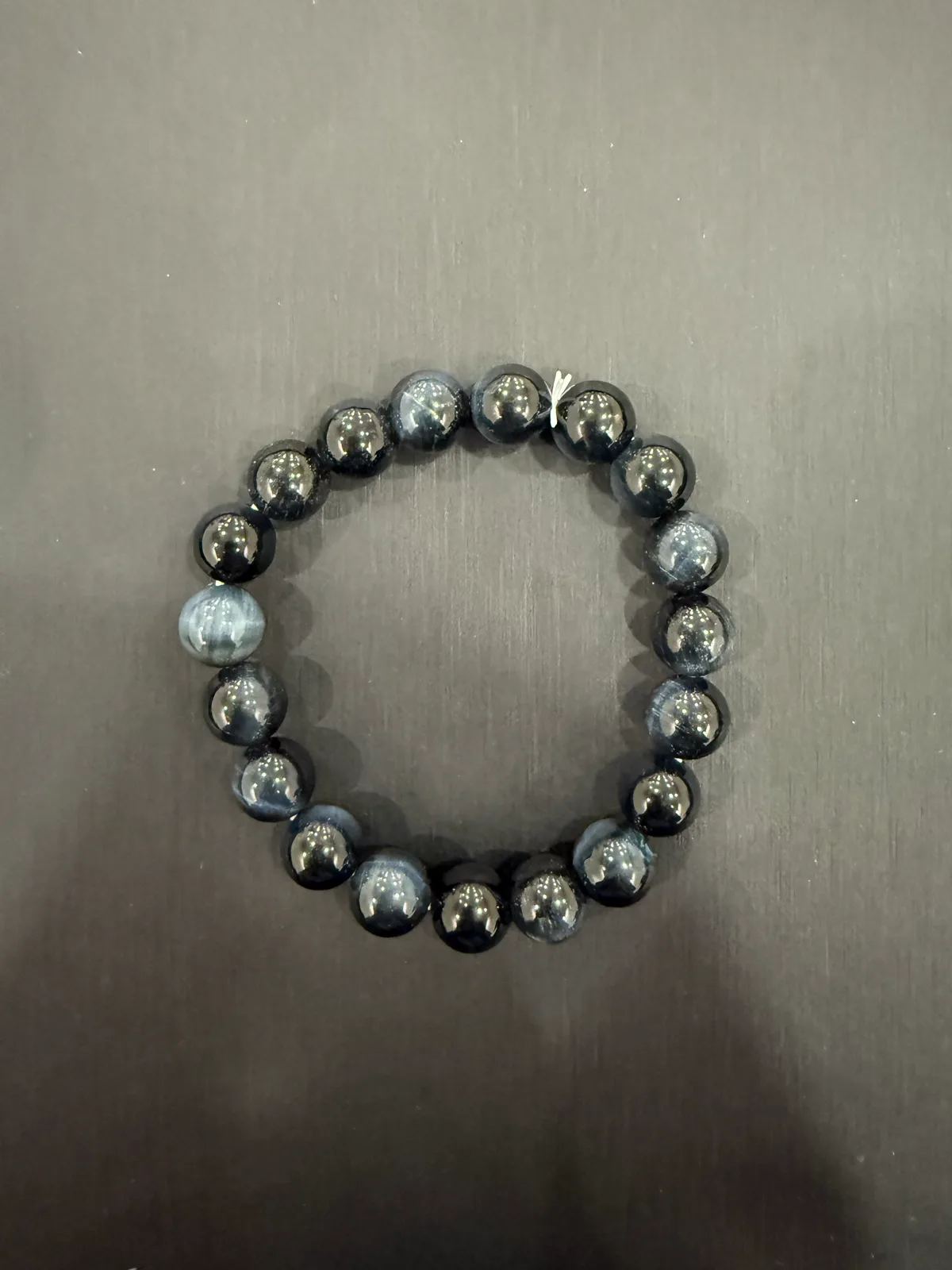 藍色虎眼石・手珠串 QTI-B-0-00008